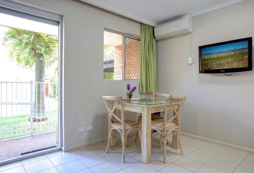 דירת חדר, Beachpark Apartments Coffs Harbour