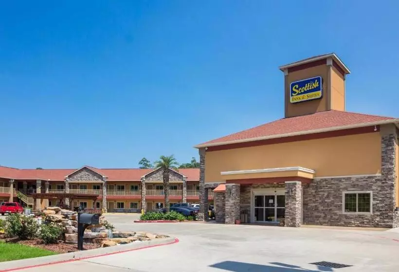 身障者適用キングサイズベッドルーム, Scottish Inns & Suites Spring   Houston North