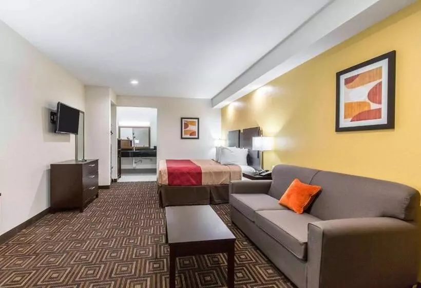 身障者適用キングサイズベッドルーム, Scottish Inns & Suites Spring   Houston North