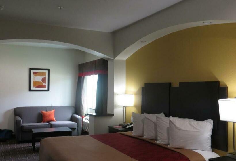 Büyük Çift Kişilik Yataklı Standart Oda, Scottish Inns & Suites Spring   Houston North