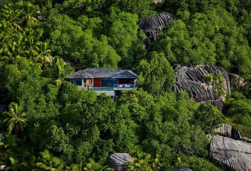 Jednopokojowa willa z basenem, Six Senses Zil Pasyon, Seychelles