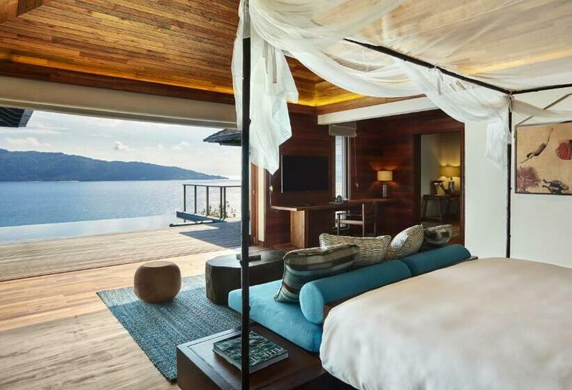 ویلای یک اتاق خوابه با استخر شنا, Six Senses Zil Pasyon, Seychelles