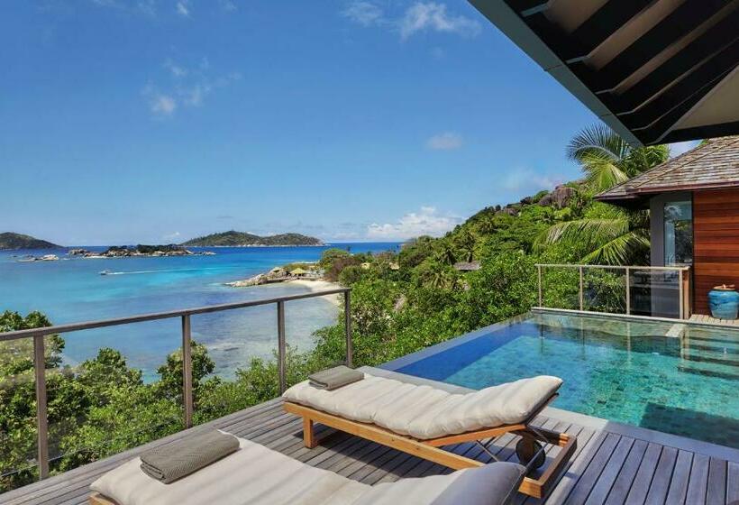 Jednopokojowa willa z basenem, Six Senses Zil Pasyon, Seychelles