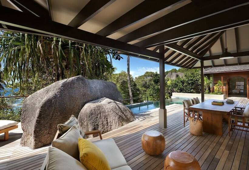Willa 2 Sypialnie, Six Senses Zil Pasyon, Seychelles