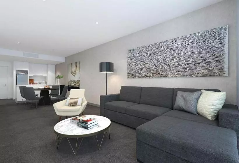 Huoneisto 2 Makuuhuonetta Parveke, Silkari Suites At Chatswood