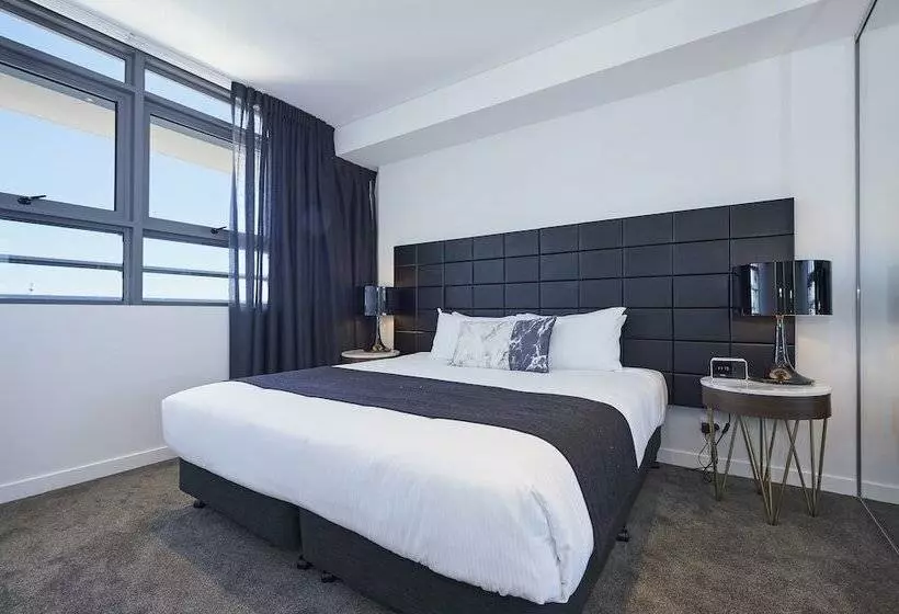 Executive-huoneisto 1 Makuuhuone, Silkari Suites At Chatswood