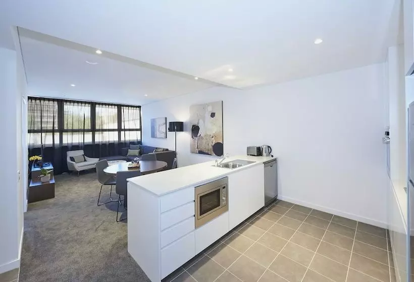 Executive-huoneisto 1 Makuuhuone, Silkari Suites At Chatswood