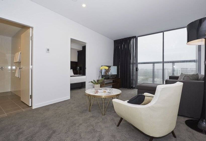 Апартаменты 1 Спальня с Террасой, Silkari Suites At Chatswood