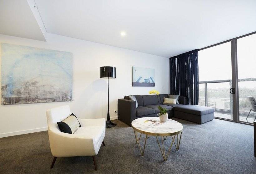 דירת חדר עם טרסה, Silkari Suites At Chatswood