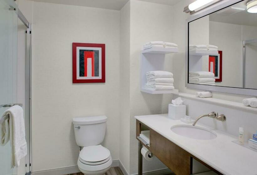 キングサイドベッドのスタンダードワンルーム, Hampton Inn & Suites Columbus Scioto Downs