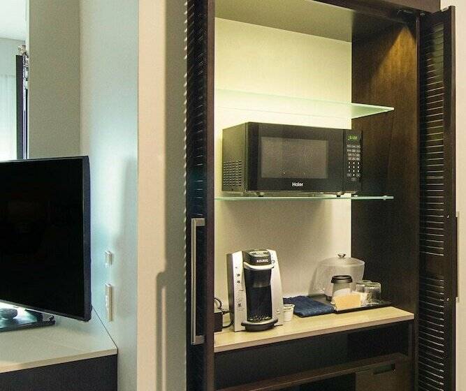 带阳台套房, Springhill Suites By Marriott Fort Worth Fossil Creek