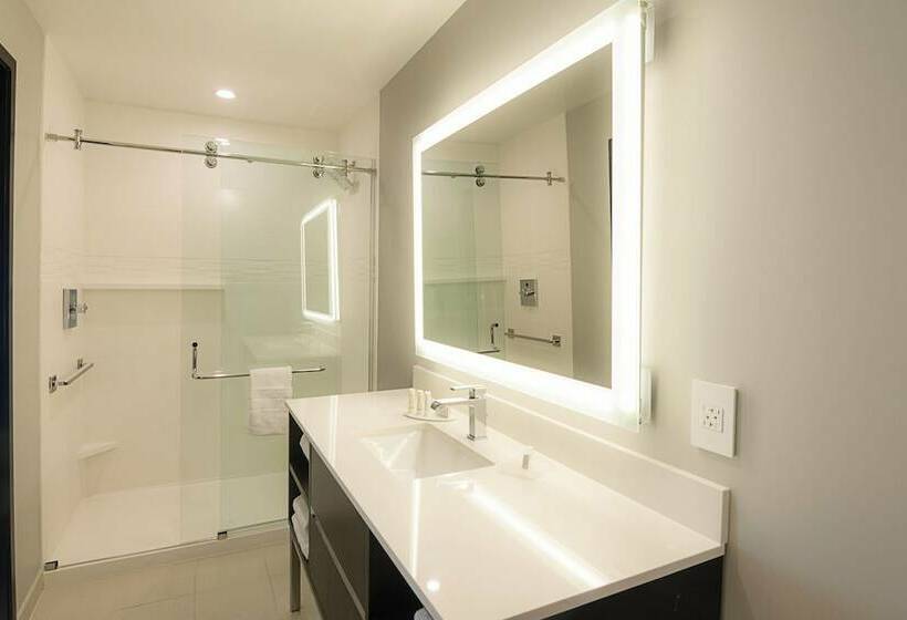 带阳台套房, Springhill Suites By Marriott Fort Worth Fossil Creek