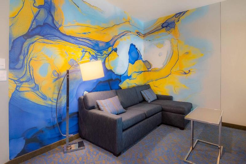 带大床的套房, Springhill Suites By Marriott Fort Worth Fossil Creek