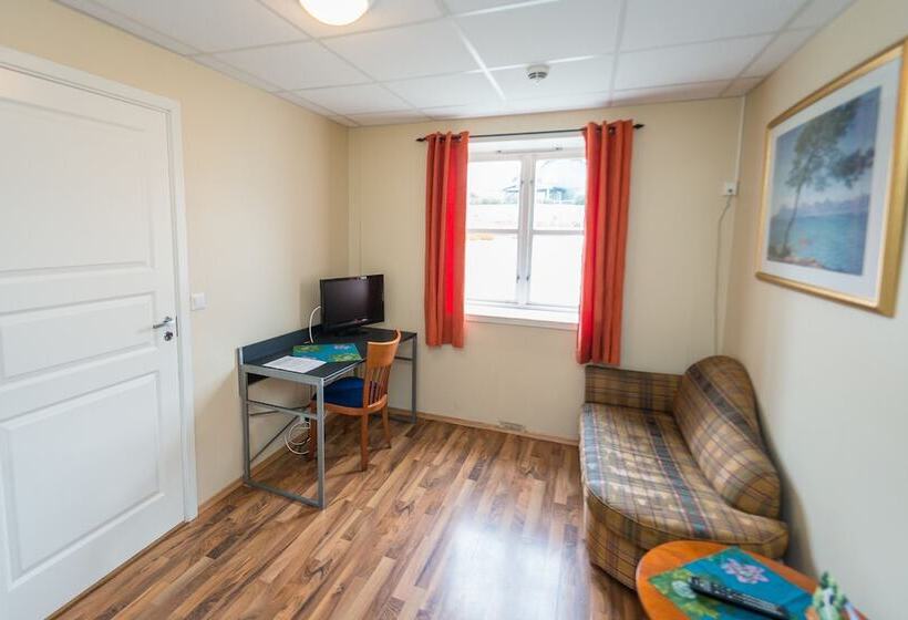 اتاق استاندارد چهار تخته, Toranes Overnatting