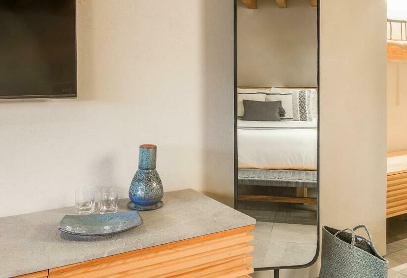 キングサイズベッドのスイートルーム, El Lugar Del Que Te Hable Hotel Boutique