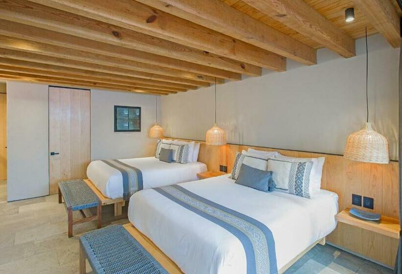 غرفة قياسية مطلّة علي حمام السباحة, El Lugar Del Que Te Hable Hotel Boutique