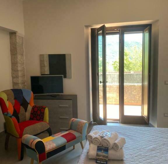 غرفة قياسية سرير كينج, B&b La Terrazza Su Monte Mutria