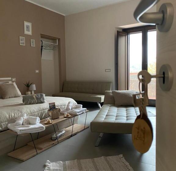 غرفة قياسية مزوَّدة بتراس, B&b La Terrazza Su Monte Mutria