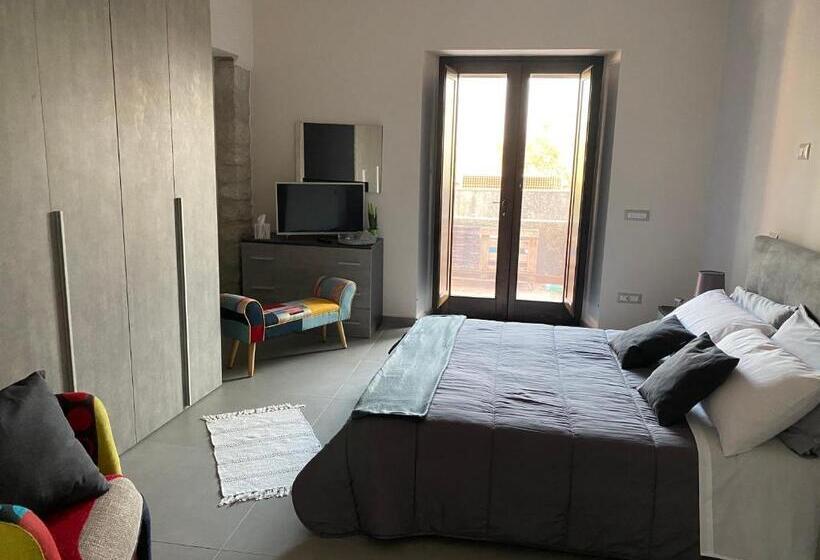 غرفة قياسية سرير كينج, B&b La Terrazza Su Monte Mutria