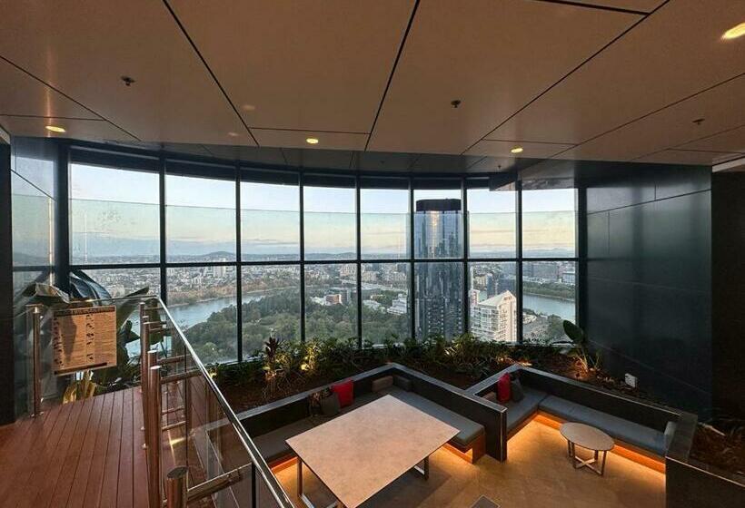 침실 2개 아파트, Brisbane Skytower By Utopia