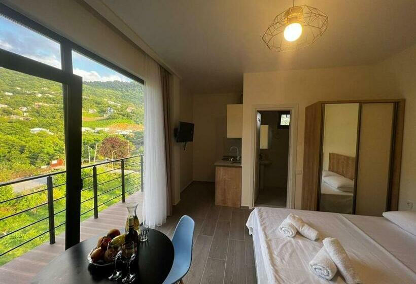 اتاق استاندارد با چشمانداز کوهستان, Heart Hotel Gonio
