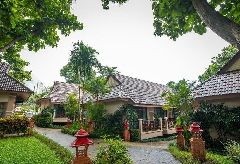 Pokój Standard Widok Ogród, Chiangkhong Teak Garden Riverfront Onsen Hotel  Sha Extra Plus