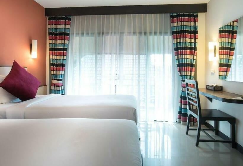 Номер Стандарт Вид на Сад, Chiangkhong Teak Garden Riverfront Onsen Hotel  Sha Extra Plus