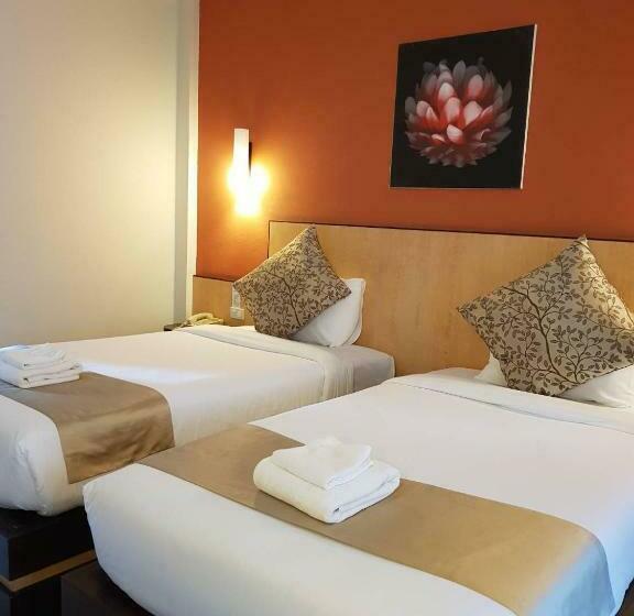 Pokój Standard Widok Ogród, Chiangkhong Teak Garden Riverfront Onsen Hotel  Sha Extra Plus