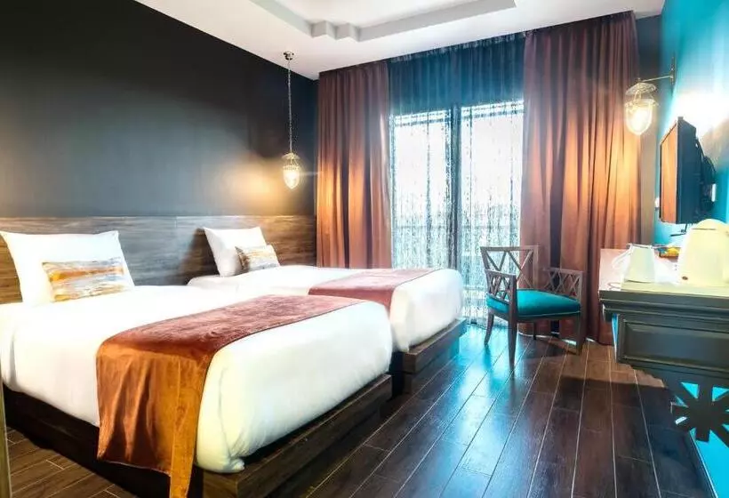 デラックスルーム, Chiangkhong Teak Garden Riverfront Onsen Hotel  Sha Extra Plus