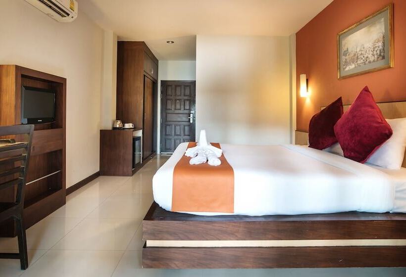 Pokój Standard Widok Ogród, Chiangkhong Teak Garden Riverfront Onsen Hotel  Sha Extra Plus