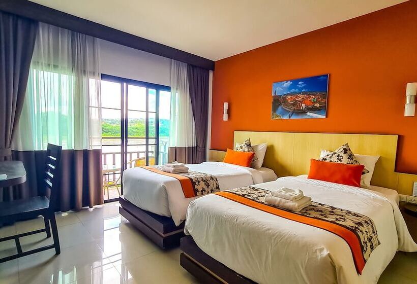 Pokój Standard Widok Rzeka, Chiangkhong Teak Garden Riverfront Onsen Hotel  Sha Extra Plus