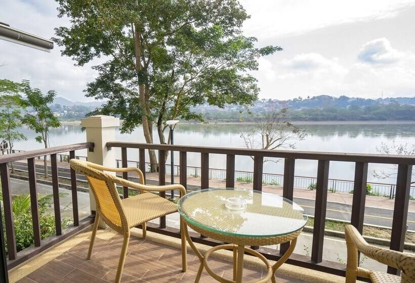 Pokój Standard Widok Rzeka, Chiangkhong Teak Garden Riverfront Onsen Hotel  Sha Extra Plus