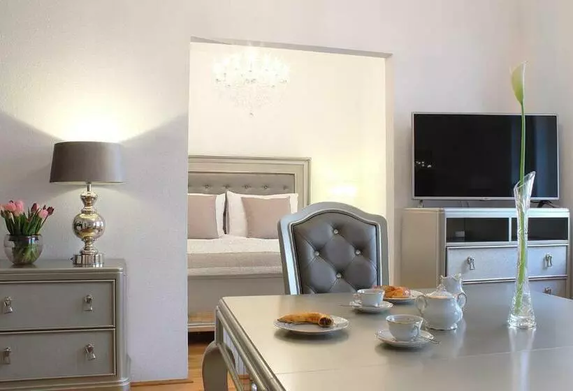 Huoneisto 1 Makuuhuone, Milford Suites Budapest
