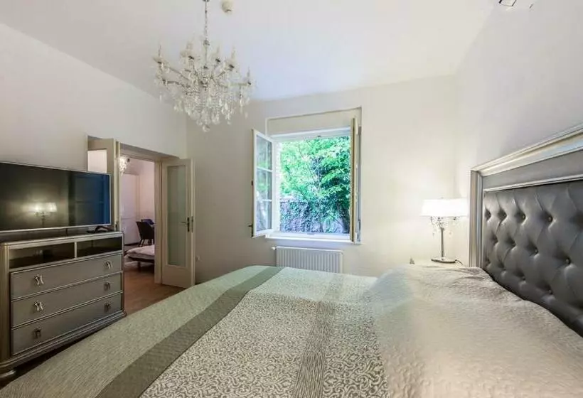 Huoneisto 1 Makuuhuone, Milford Suites Budapest