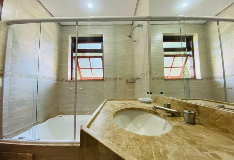 غرفة قياسية مزوَّدة بجاكوزي, Pousada Campos De Provence Campos Do Jordao