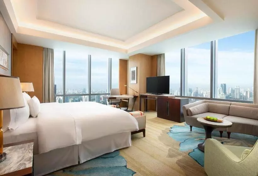 キングサイズベッドのクラブルーム, The Westin Jakarta