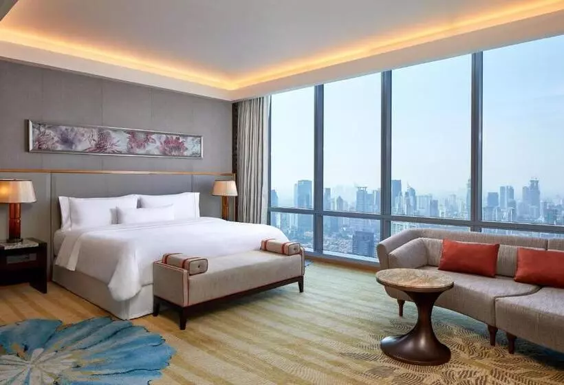 キングサイズベッドのクラブルーム, The Westin Jakarta