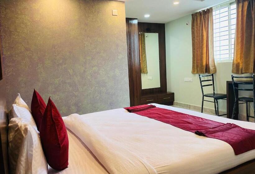 غرفة ديلوكس, Staymaker Yashaswini Residency