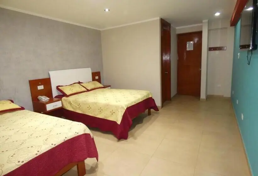 اتاق استاندارد با 2 تخت دوبل, Hostal Tau Tacna