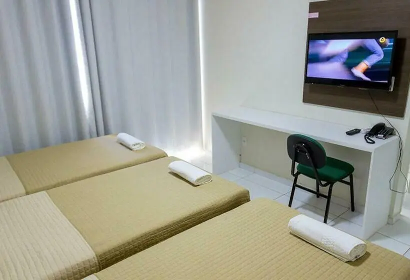 اتاق استاندارد سه تخته با بالکن, Rill Hotel By Uchôa