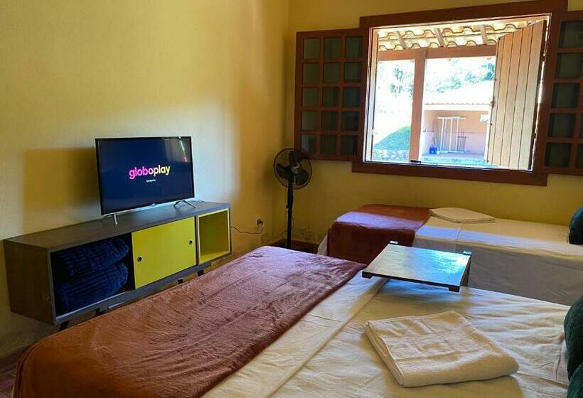 家庭套房, Casa Dos Coqueiros   Cama, Café E Eventos