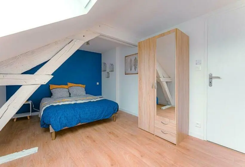 スタンダードルーム, Coeur De Ville #h3 Wifi Et Netflix Lave Linge Logement Partagé Chambre Privée