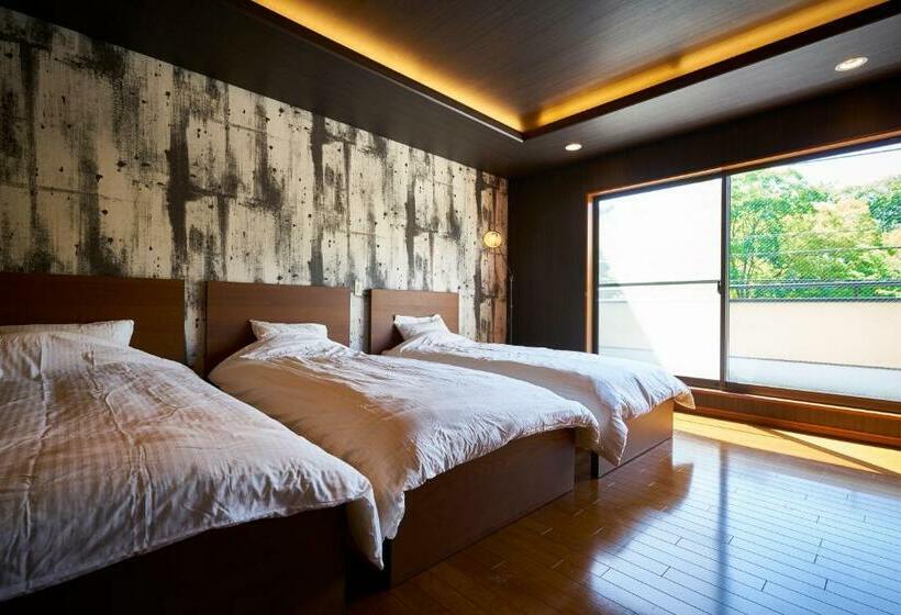 デラックスの4人部屋, Guesthouse Nijo Fukurotei