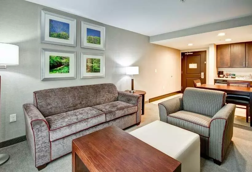 キングサイズベッドのデラックススイート, Homewood Suites By Hilton Bridgewater/branchburg