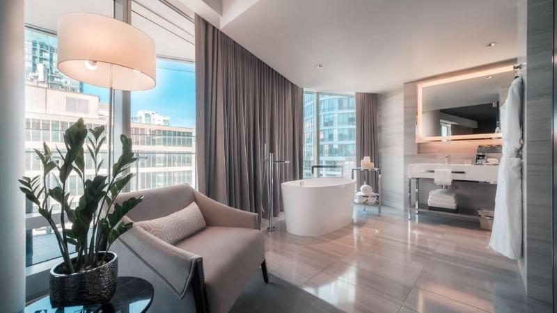 带大床的标准间, Paradox Hotel Vancouver