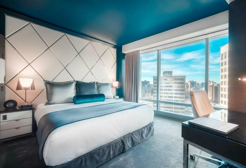 带大床的标准间, Paradox Hotel Vancouver