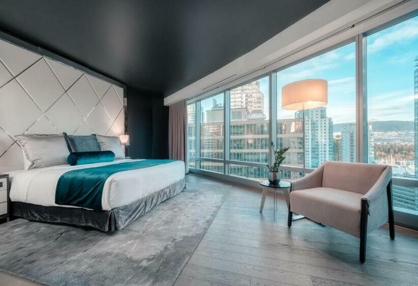 스탠다드 룸 킹사이즈 침대, Paradox Hotel Vancouver