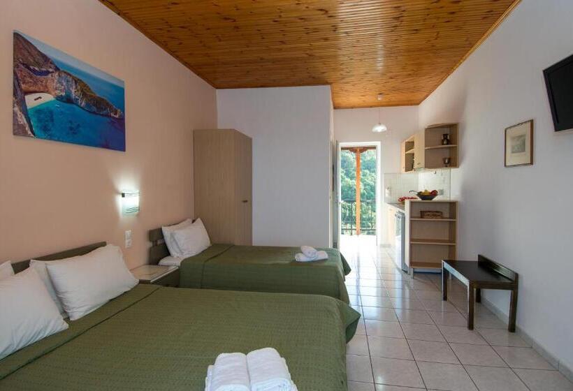 اتاق استاندارد با چشم‌انداز دریا, Villa Levante