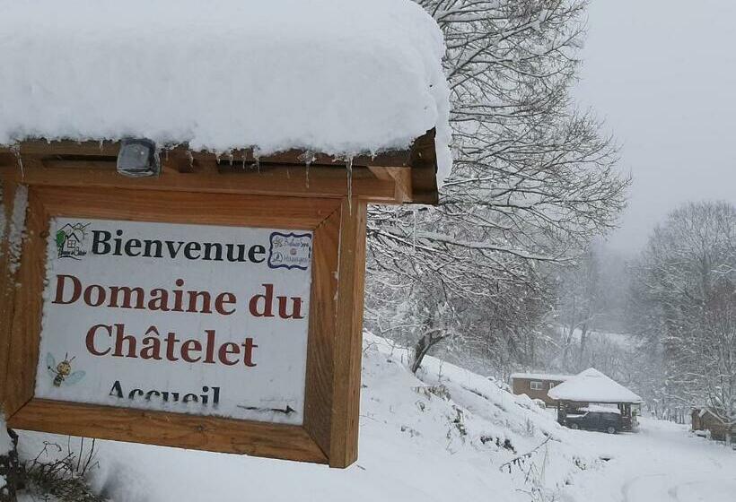 חדר סטנדרט, Escapade Romantique: Cabane Avec Terrasse Panoramique, Poêle à Bois Et éclairage Multicolore   Fr 1