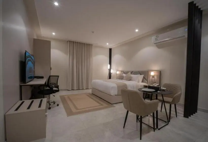 Superior-huone King-vuode, جوهرة الشرق للشقق المخدومة